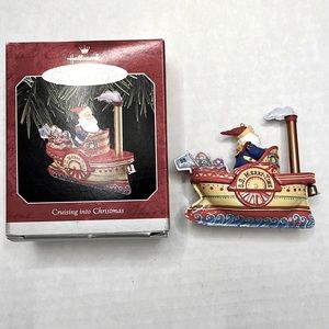 Hallmark Keepsake Ornament
Cruising into Christmas. Circa 1998.